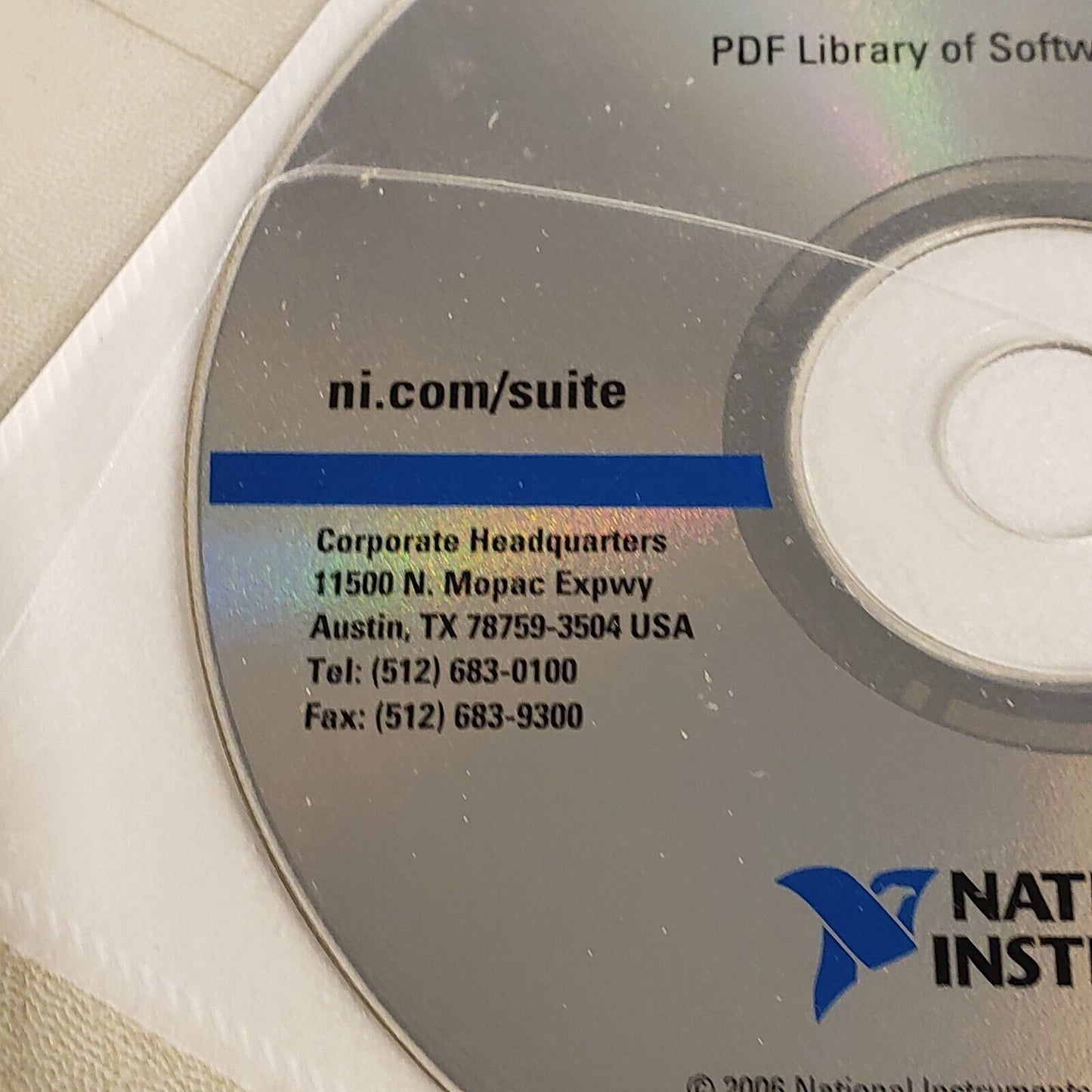 NI 501400A-09 Developer Suite February 2006 PDF Library Of Hardware Manuals