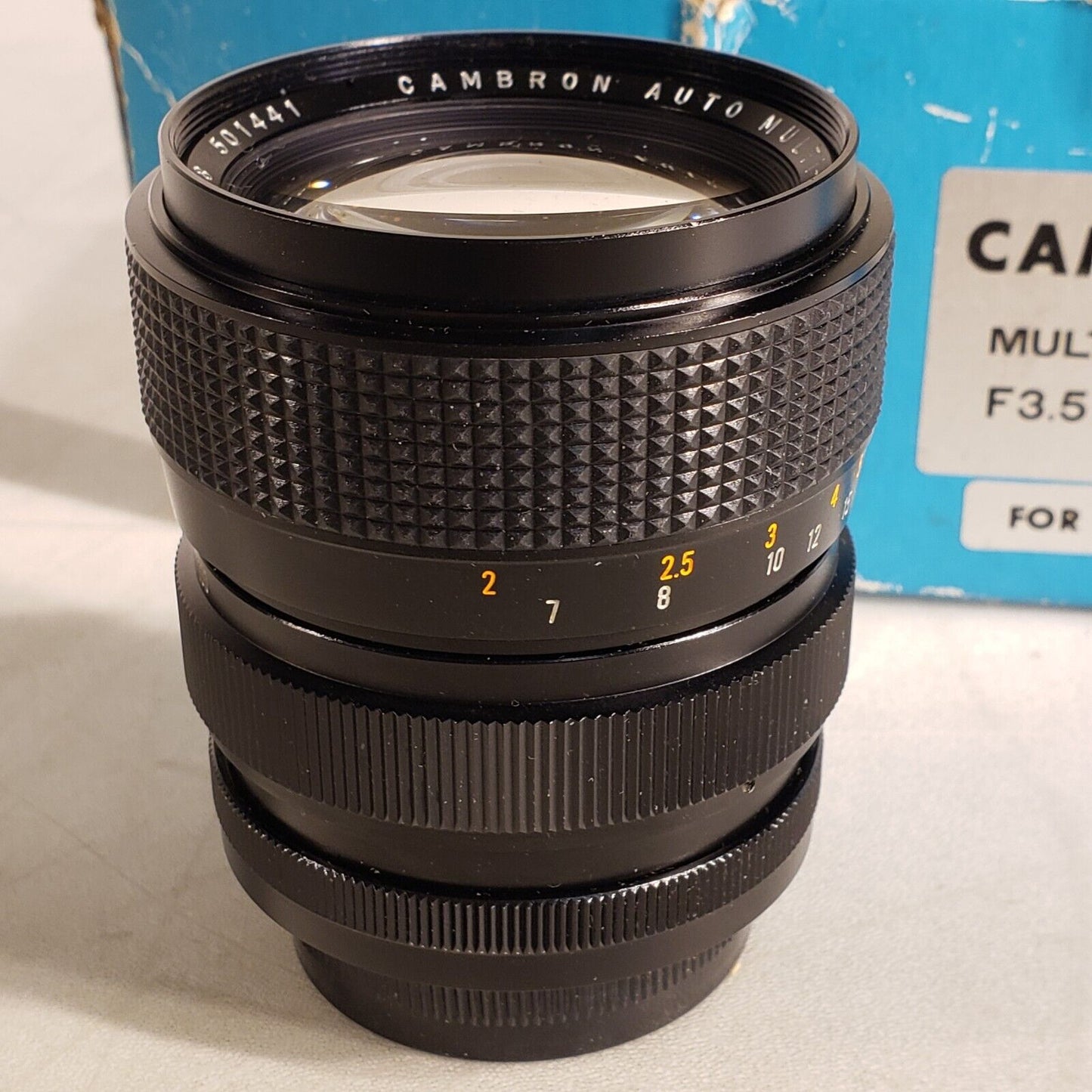Cambron 501441 Auto Multi Coated Camera Lens 1:3.5 35~100mm Zoom For Nikon
