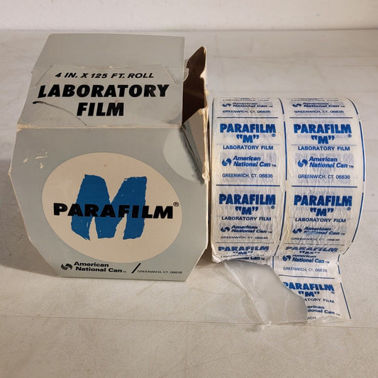 Parafilm 4" Wide X 100' Long Laboratory Film Roll American National Can