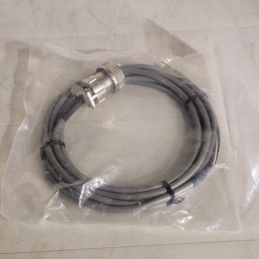Amphenol 208720-1 Cable 5 Pin Rotatable Socket CM 18 AWG Shielded Or AWM 2464