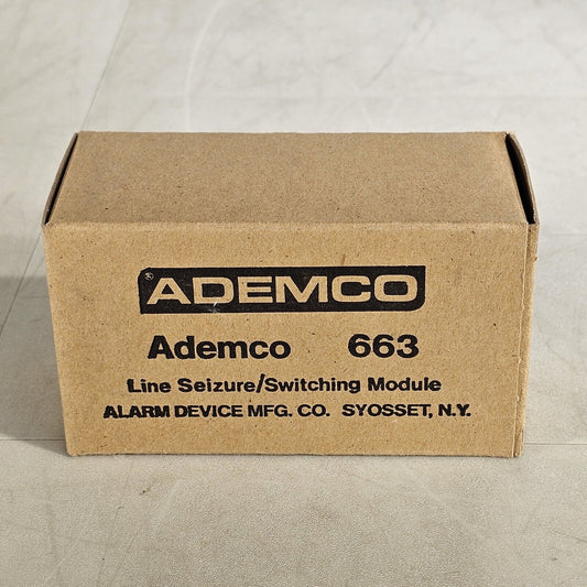 Ademco Honeywell 663 Line Seizure Switching Module NEW IN BOX Alarm Device Mfg