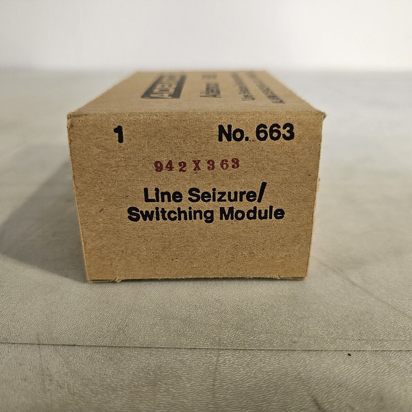 Ademco Honeywell 663 Line Seizure Switching Module NEW IN BOX Alarm Device Mfg