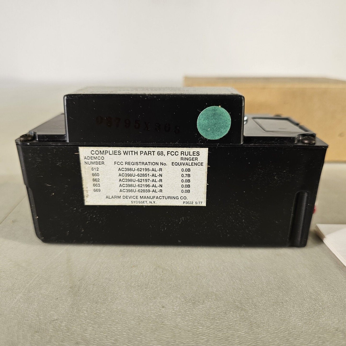Ademco Honeywell 663 Line Seizure Switching Module NEW IN BOX Alarm Device Mfg
