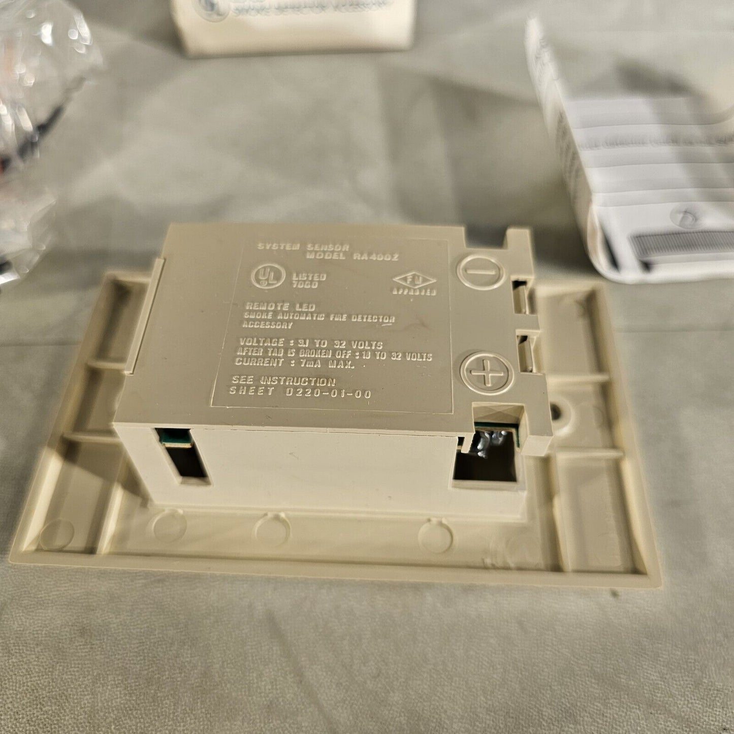 System Sensor RA400Z Remote LED Annuctiator 783883000700 Honeywell