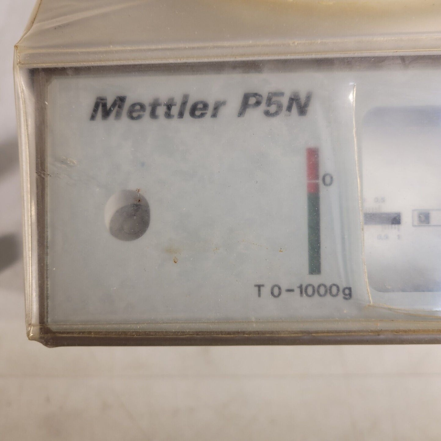 Mettler Toledo P5N Weighing Balance Scale Manual Vintage With Cover For Parts