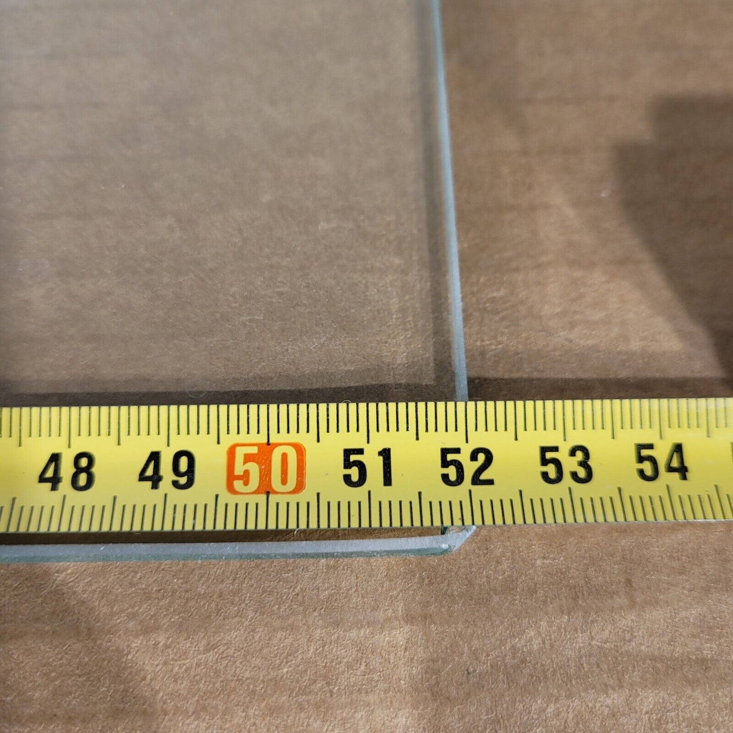 Electrophoresis Glass Cell Plate Notched 52cm Length 32-1/2cm Wide 4.75mm Thick