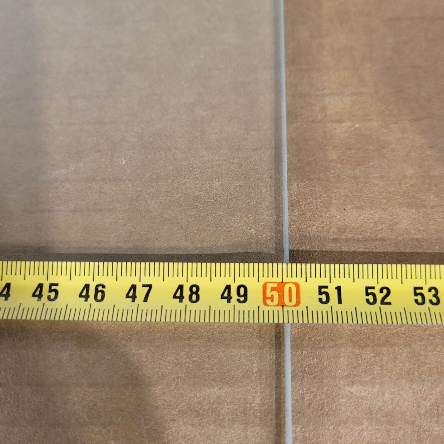 Electrophoresis Glass Cell Plate Notched 52cm Length 32-1/2cm Wide 4.75mm Thick