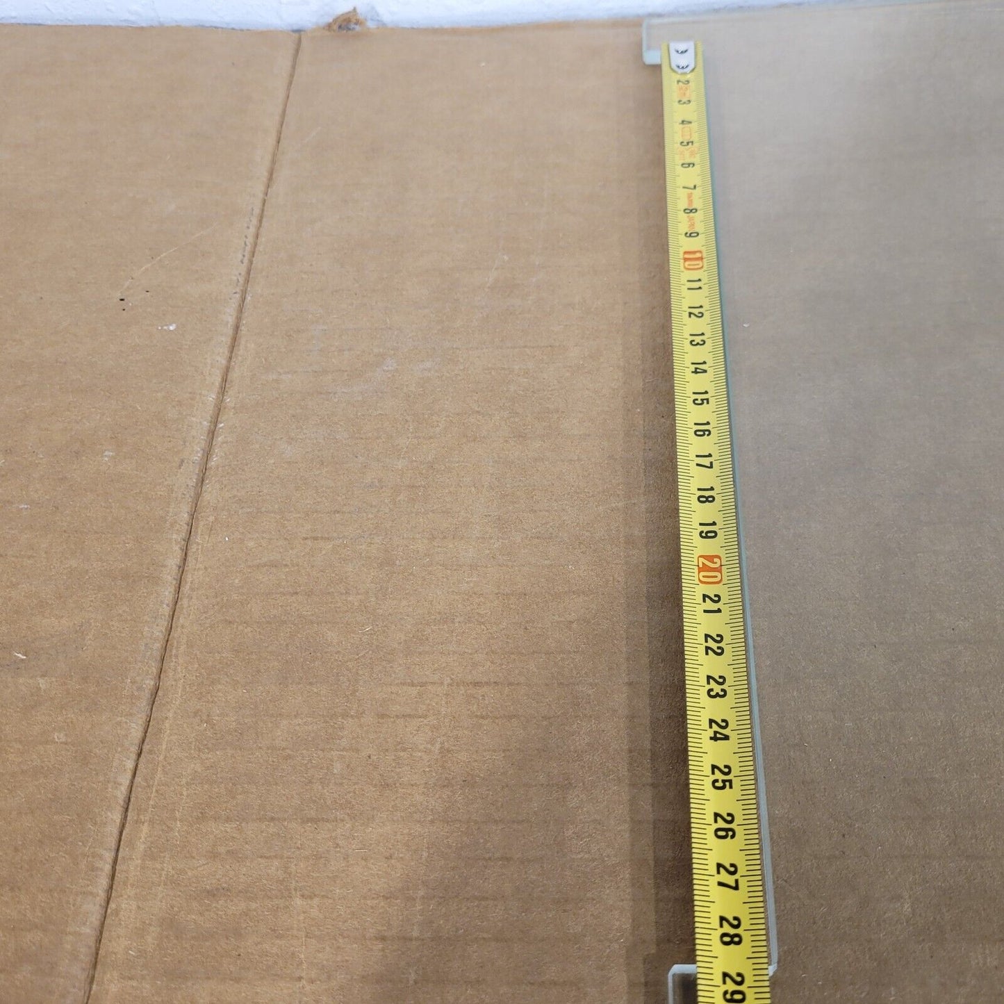 Electrophoresis Glass Cell Plate Notched 52cm Length 32-1/2cm Wide 4.75mm Thick