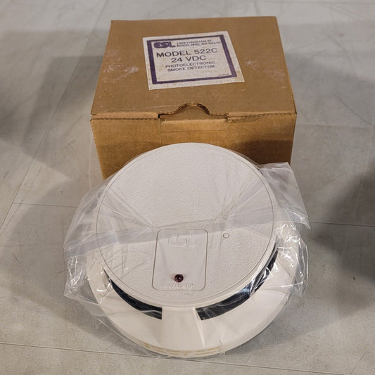 ESL Edwards 522C Photoelectronic Smoke Detector 24VDC