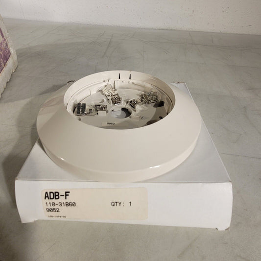 FCI ADB-F Automatic Fire Detector Base For Open Area 110-31B60 Fire Control Inst