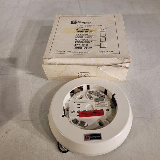 Simplex 2098-9536 Automatic Fire Detector Base For Open Area Protection