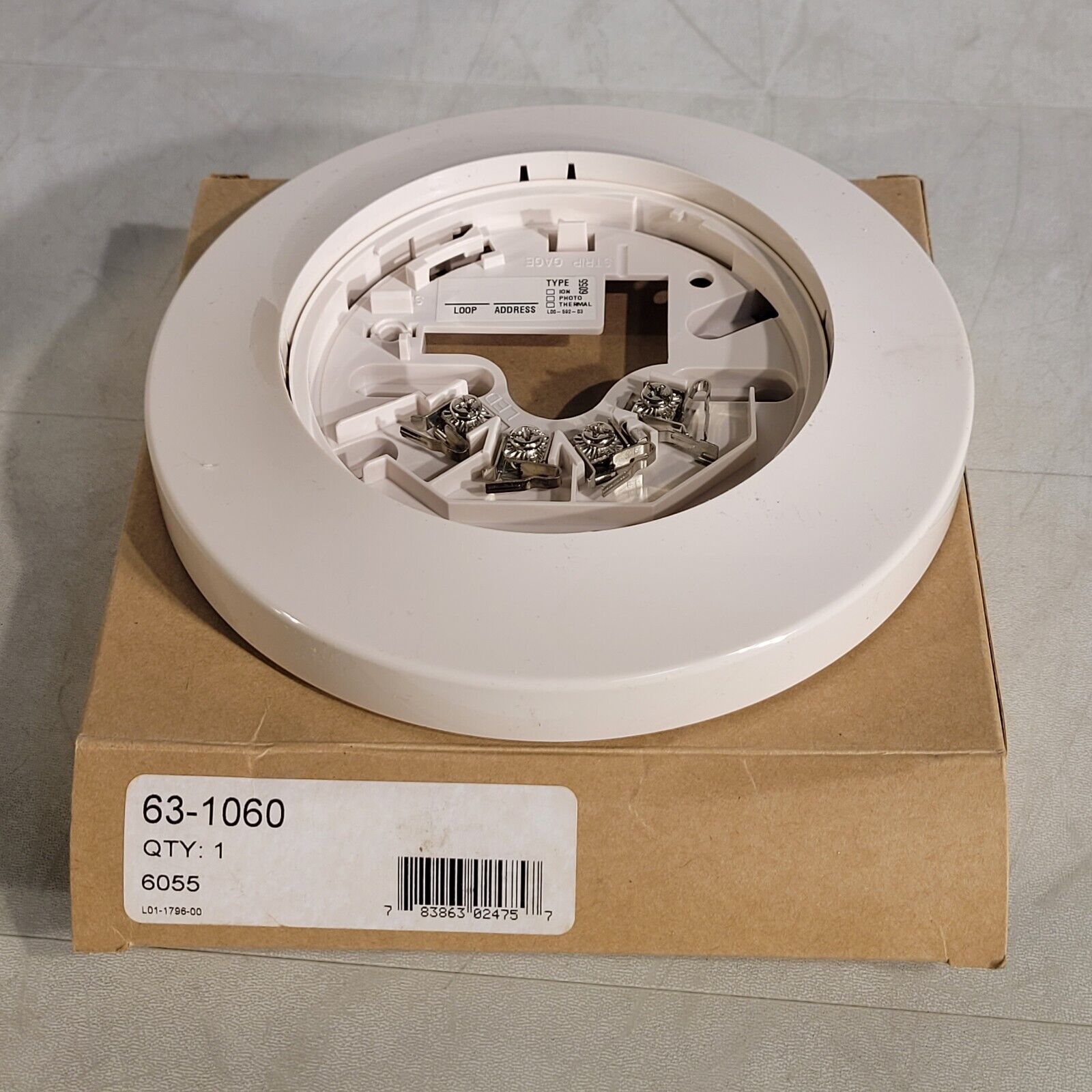Detector Base Fike 63-1060 Automatic Fire Detector 6