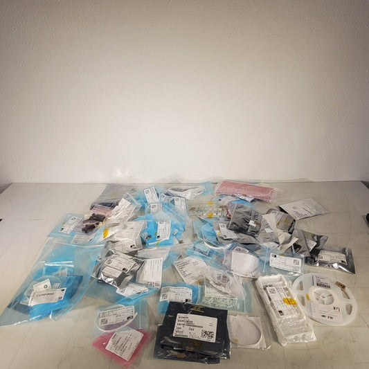 Large Lot of SMT Circuit Components Capacitors Resistors Reel Film