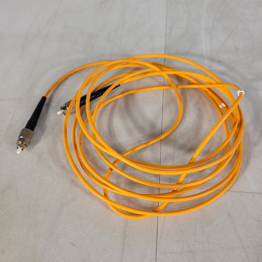 Fiberoptic Cable 3m Length 2.5mm Diameter Fiber Jacket Threaded Connectors