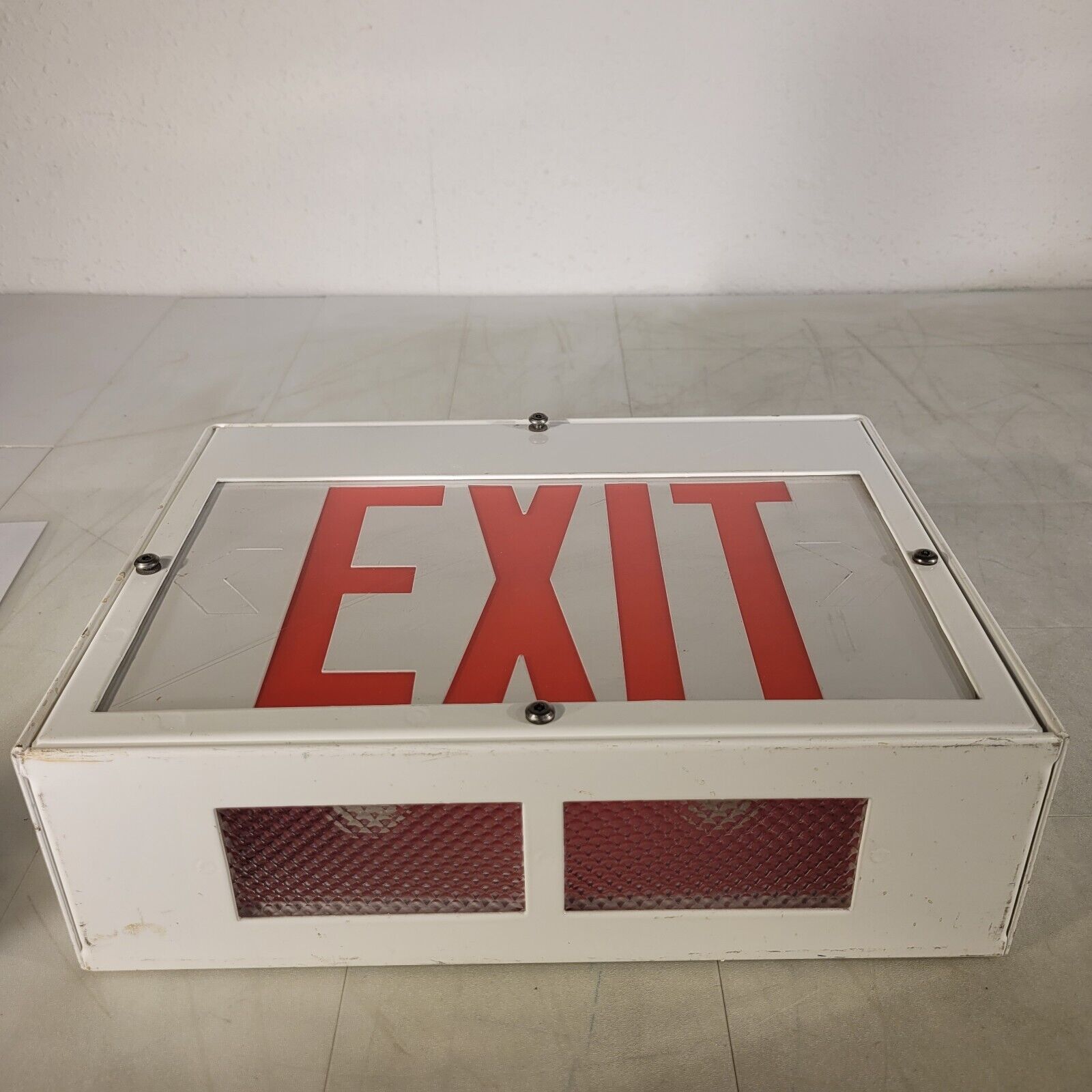 LED Light Up Exit Sign Hanging Red Letters 077-8 – Lab Liquidators Store