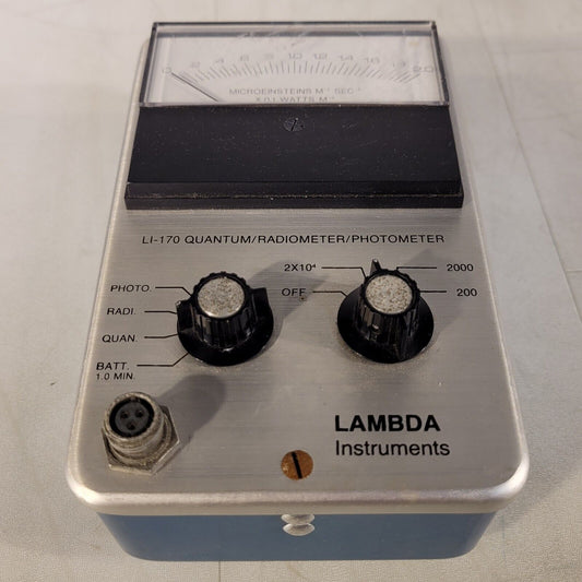 Lambda Instruments LI-170 Quantum Radiometer Photometer PRO102-725