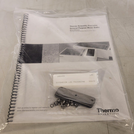 Thermo Scientific 280 GP Water Baths Operation Maintenance Manual
