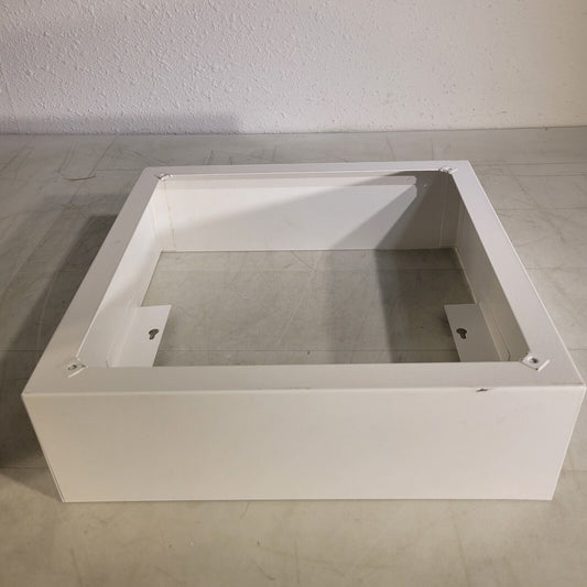 13" X 13" X 4" Protective Circuit Mounting Box White Electrical Project Metal