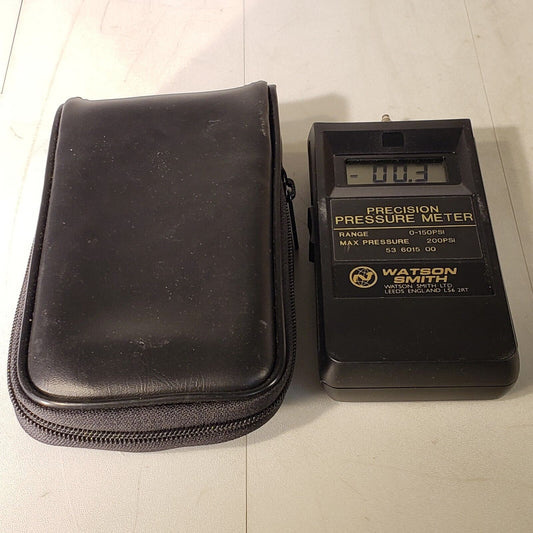 Watson Smith 53601500 Precision Pressure Meter 0-150 PSI Gauge Tested Works
