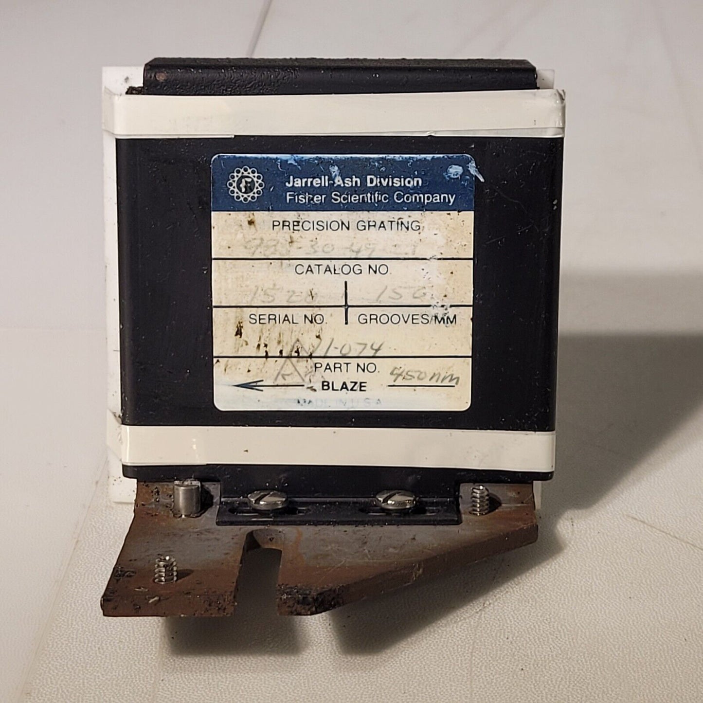 Jarrell Ash 985-30-49-27 Precision Grating 450nm 150 Grooves/MM 11-074