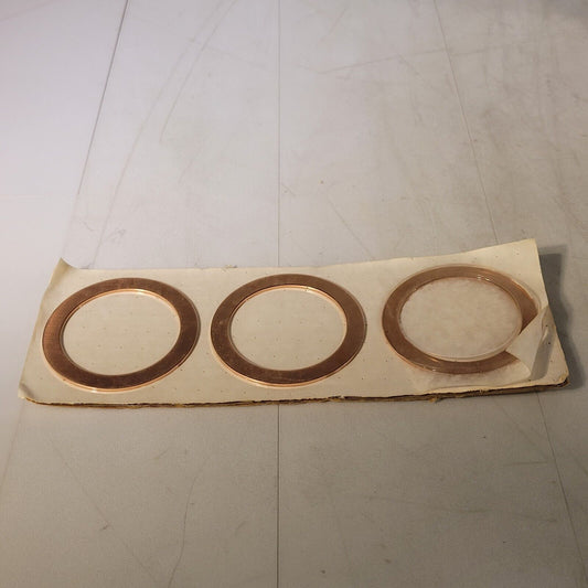 *Lot of 3* Conflat Copper Gasket 4.5" CF Flange DN63CF CF63 High Vacuum UHV