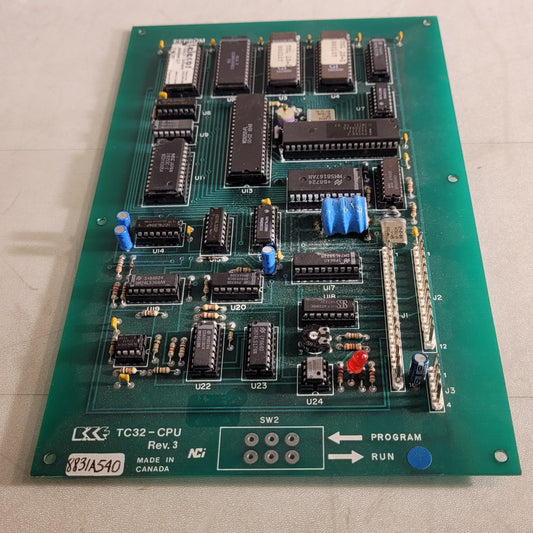 BCE Barrie Telecor TC32-CPU Rev 3 Circuit Board PCB Control Computer
