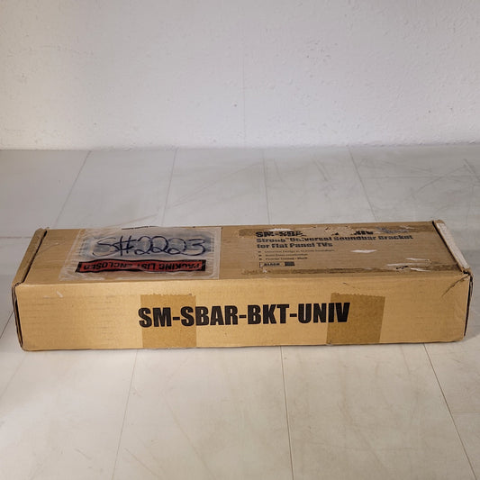 Strong SM-SBAR-BKT-UNIV Universal Soundbar Bracket for Flat Panel TVs Black
