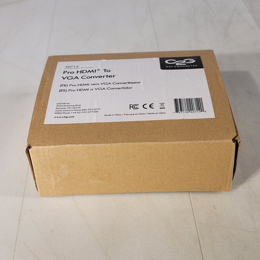 C2G 40714 Pro HDMI to VGA Converter connects new computers to Older Displays