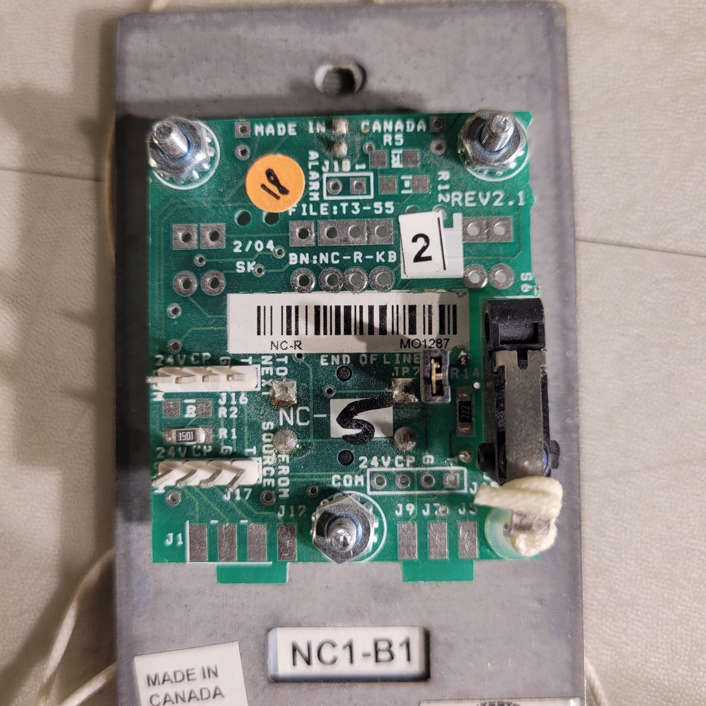 Telecor NC1-B1 Nurse Courier Pull For Help With Cancel Call Button