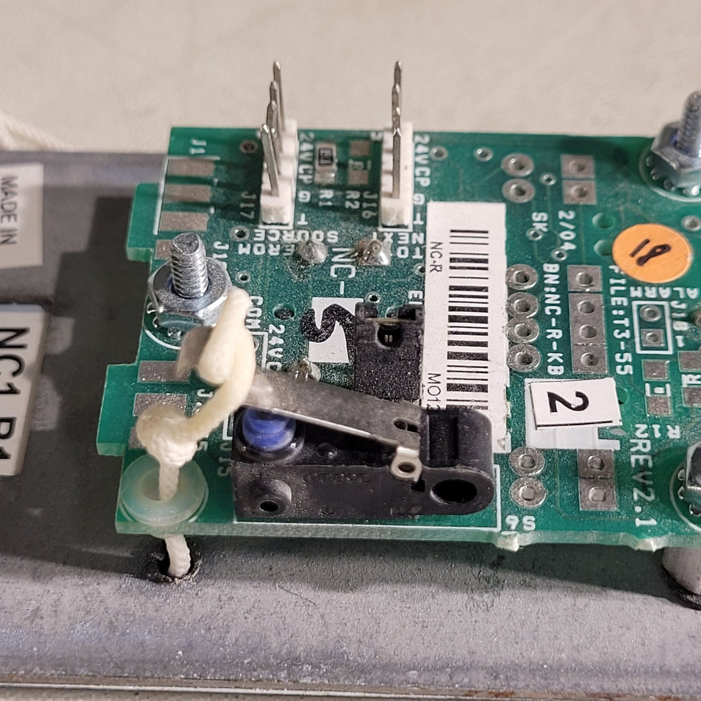 Telecor NC1-B1 Nurse Courier Pull For Help With Cancel Call Button