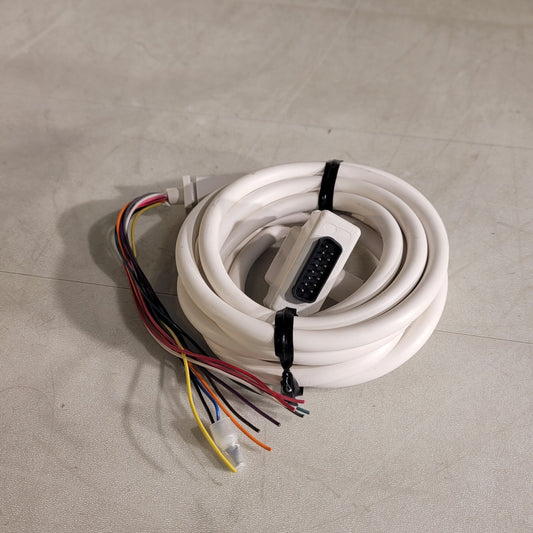 DA-15 Male Wired Cable Silicone Jacketed 11-Pin Wire for Human Use Applications