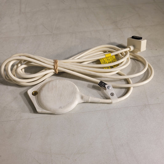 Fisher Berkeley Nurse Call Cord 10-Foot Cord DA-15 Plug with Clip White