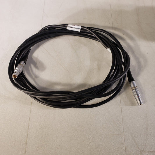 Lemo FGJ.0B Connector 9-Pin 11ft Long Cable Circular Pull Collar