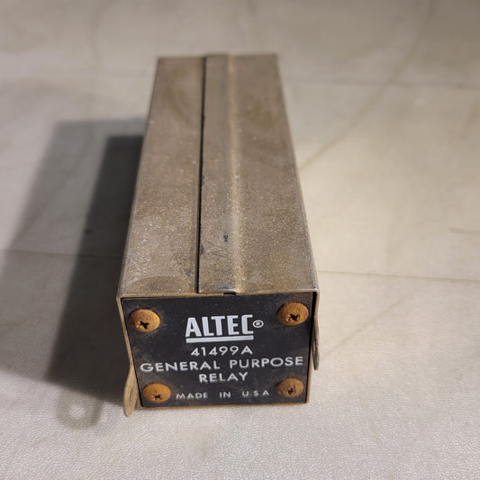 Altec 41499A General Purpose Relay 11-Pin Tube Socket Connector Audio Relay