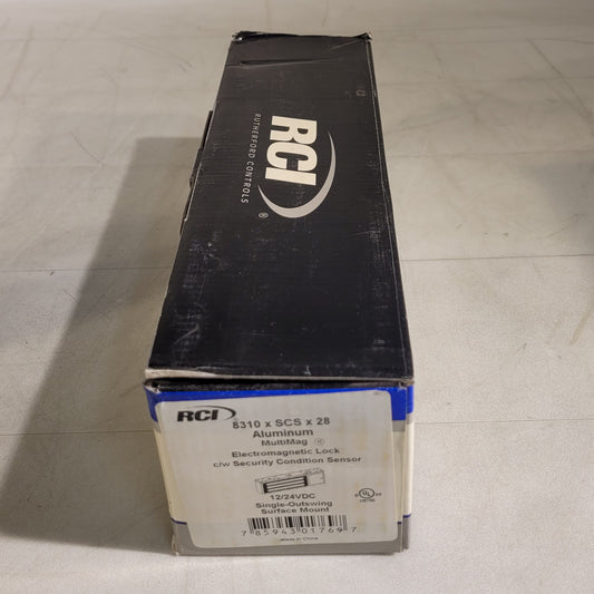 RCI 8310 X SCS X 28 MultiMag Electromagnetic Lock w/ Security Condition Sensor
