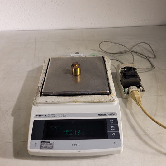 Mettler Toledo PG6002-S Balance Scale 6100g Max With Power Supply Tested Works