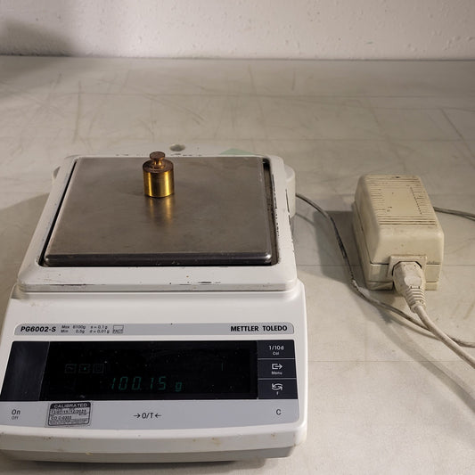 Mettler Toledo PG6002-S Balance Scale 6100g Max With Power Supply Tested Works