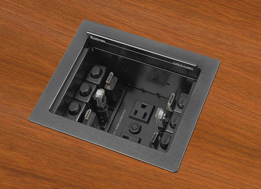 Extron 70-1046-02 Cable Cubby 700 Blk No AC  for One AC AC 100 Series or AC+US