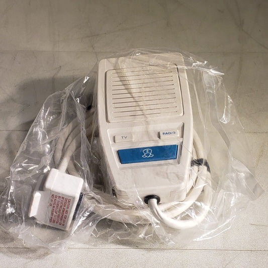 Fisher Berkeley HTX-563 Ektacom Nurse Call Switch TV Radio Remote DA-15 Plug