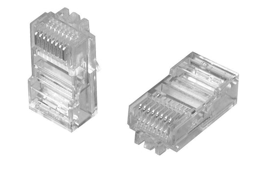 *Lot of 100* CommScope 6-554720-3 MP-88U-F-1 Modular Plug Kits Unshielded CAT