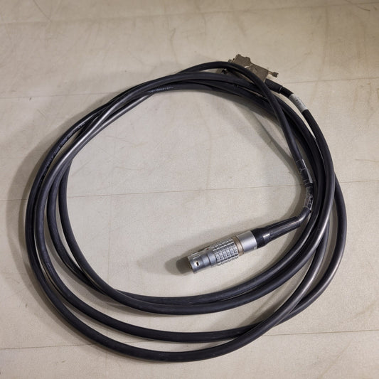 Lemo FGJ.3B 30 Pin to DB15 Cable Adapter 10ft Length FMK 2G Connector