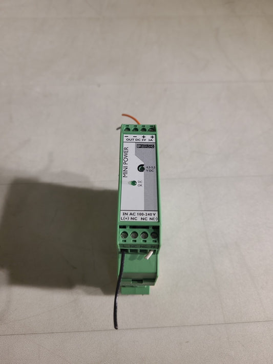 Phoenix Contact Mini-PS-100-240AC/5DC/3 DIN rail Mounted Power Supply