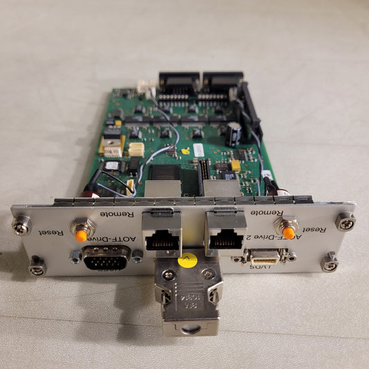 Zeiss LSM510 Front IO Board LVDS Connector 2 Ethernet Remote Port Plug In Module