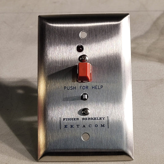 Ektacom HTS-1 Push To Call Nurse Switch B02756-04 Rev B Fisher Berkeley