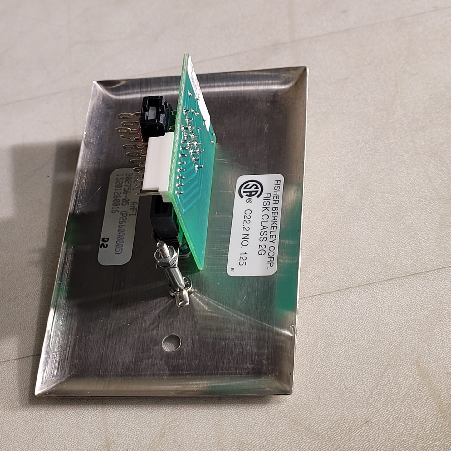 Ektacom HSE-1 Push To Call Nurse Switch B02756-05 Fisher Berkeley