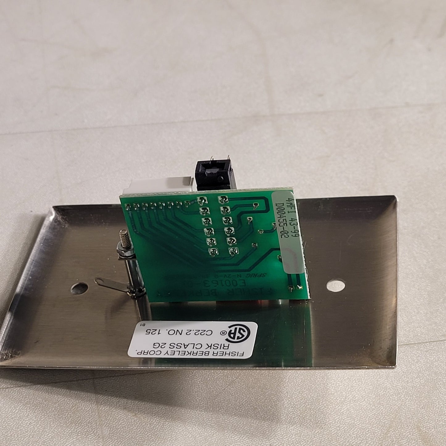 Ektacom HSE-1 Push To Call Nurse Switch B02756-05 Fisher Berkeley
