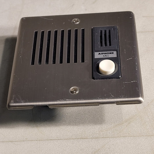 Aiphone LE-DA Flush Mount Audio Intercom Stainless Steel