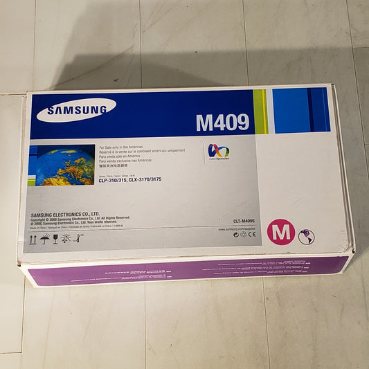 Samsung CLT-M409S Magenta Toner Cartridge CLP-310/315 CLX-3170/3175 M409