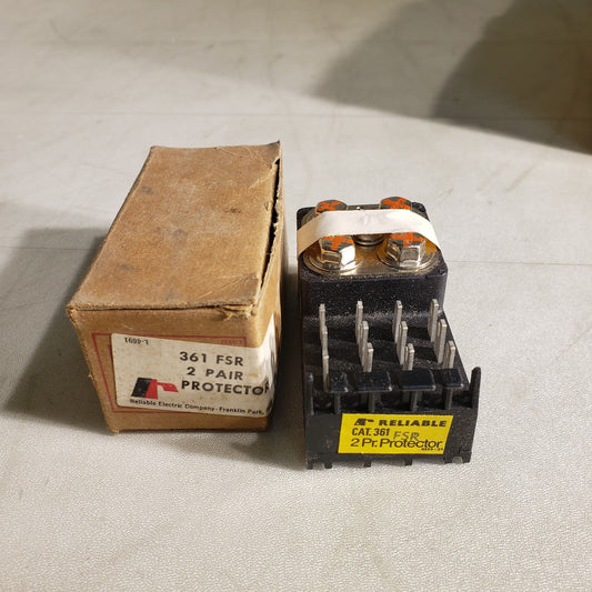 Vintage Reliable Electric 361 FSR 2 Pair Protector