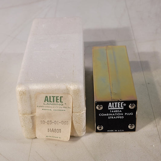Altec 14480A Combination Plug Strapped  600 Ohm 11-pin Tube Socket Lansing